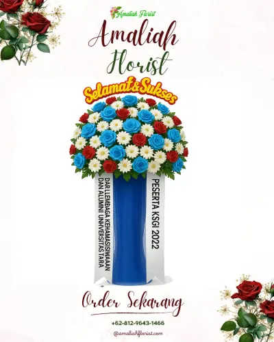 Standing Flower di Hotel Mulia Senayan – Grand Ballroom